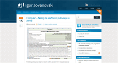 Desktop Screenshot of igorinjo.com