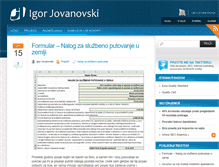 Tablet Screenshot of igorinjo.com